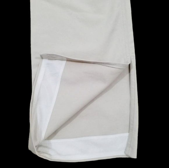 BANANA REPUBLIC ~Women's Size 2S~Tan/Khaki "Martin" Fit Pants Slit on the Side. - Picture 7 of 12